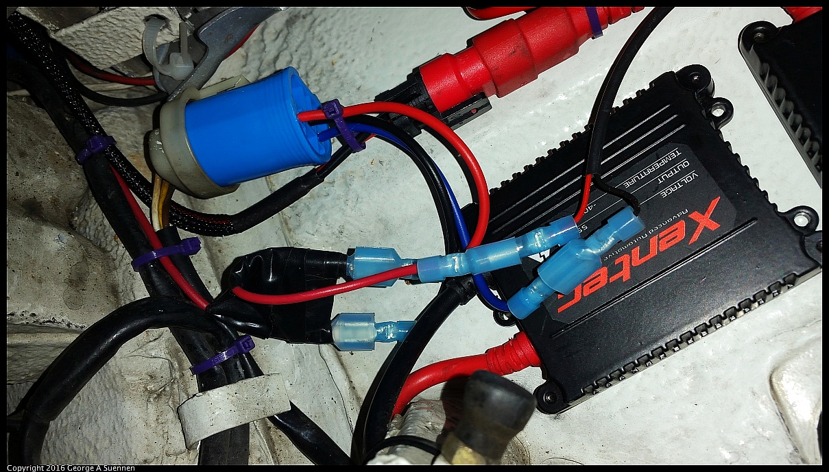 20160731_180138.jpg - HID ballast mounted and wired